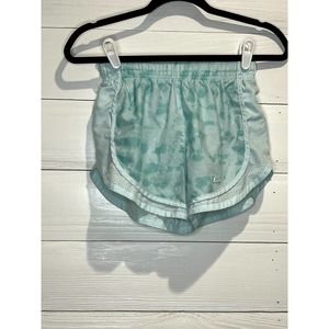 Nike Dri-Fit Aqua and White Tempo Shorts- WOmens XSmall